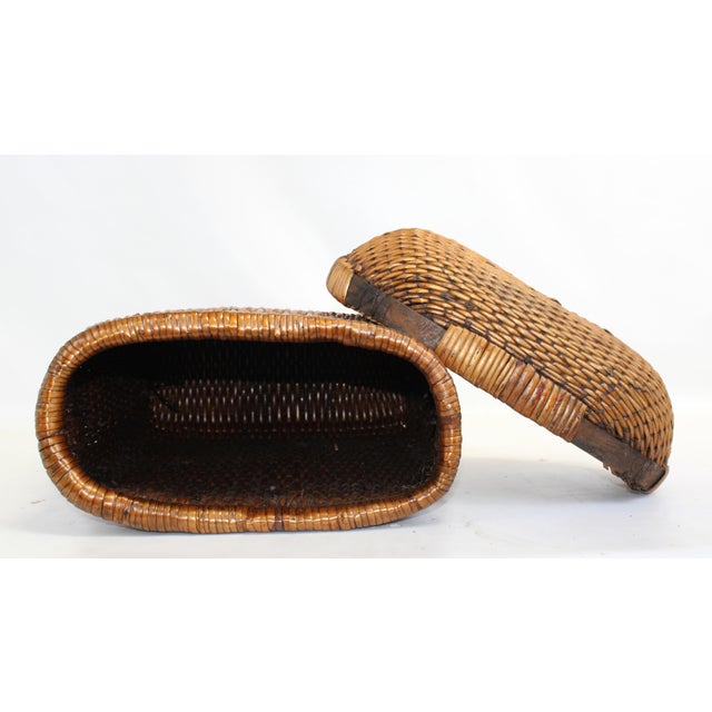 Basket With Removable Lid (Large) For Sale - Image 6 of 10