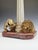 Neoclassical Grand Tour Lion and Fluted Column Table Lamp in Gilt Wood, 1880 For Sale - Image 6 of 18