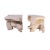 Organic Modern Sculptured Teak Root Coffee Table Base - 2 Pieces For Sale - Image 4 of 7