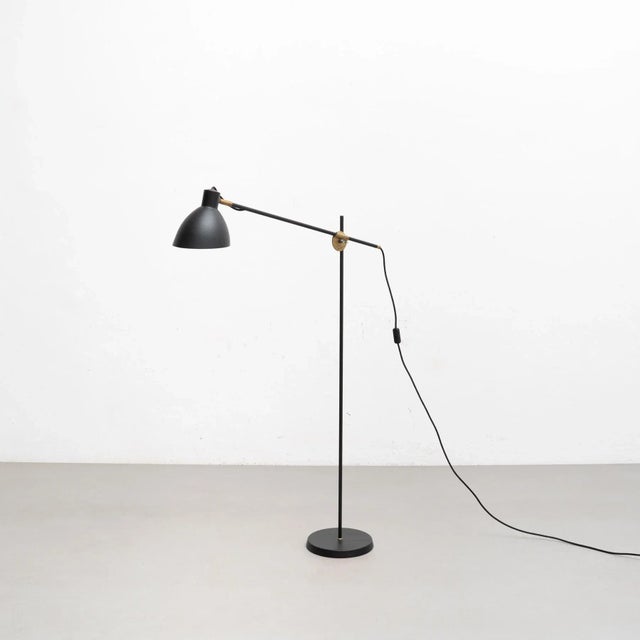 Lamp model kh#1 floor lamp designed by konsthantverk and manufactured by themselves. The production of lamps, wall lights...