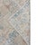 Persian Antique Rare Tabriz Rug 7x10 | Faded Ivory With Delicate Blue Floral Motifs For Sale - Image 3 of 4