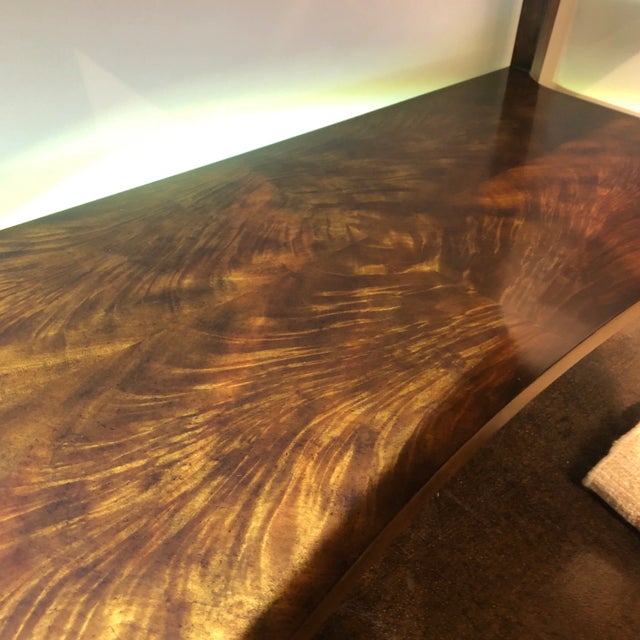Vintage Mahogany and Marble Top Occasional Table For Sale - Image 9 of 13