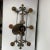 Gray Early 20th Century French Wrought Iron Chandelier For Sale - Image 8 of 9