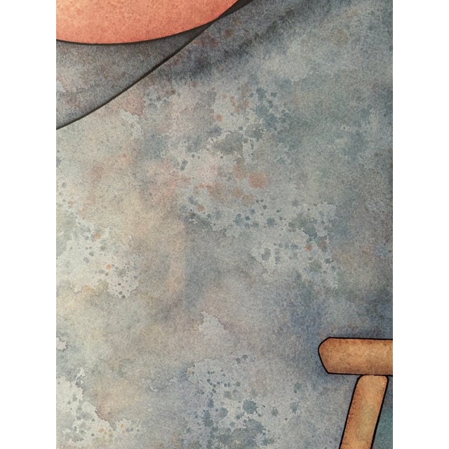 Paper 1980s Print - La Bordadora by G. E. Mullen For Sale - Image 7 of 10