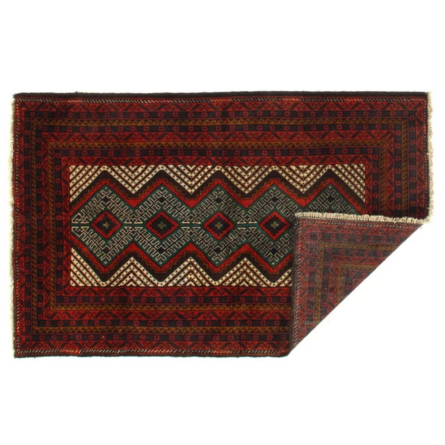 Traditional Pasargad DC Ivory Balouchi Prayer Rug For Sale - Image 3 of 4