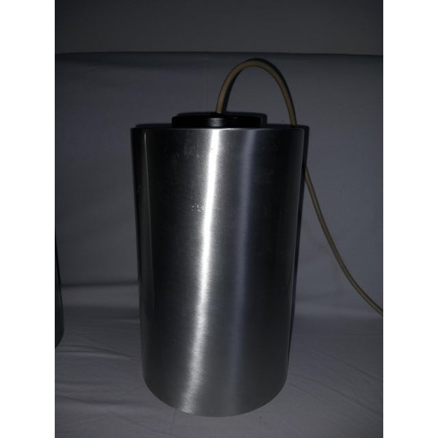 Aluminum Pendant Lamp attributed to Philipps, 1970s For Sale - Image 14 of 14