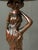 Brown Art Nouveau Pedestal by E.Kopriwa Co. Architectural Modelers and Wood Carvers. For Sale - Image 8 of 18