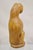 Brown Mid 20th Century Vintage Mid Century Modern Solid Carved Wood Cat Art Sculpture For Sale - Image 8 of 12