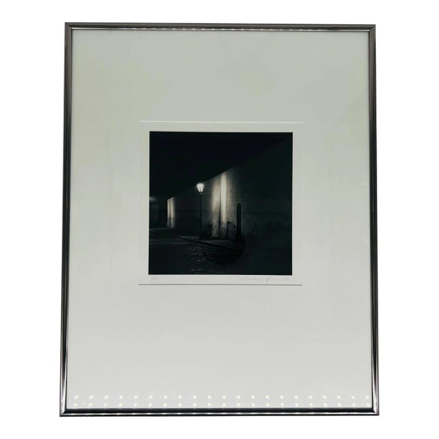 Michael Kenna (u.k. Born 1954), "Entrance, Prague, Czechoslovakia" 1990 Toned Silver Gelatin Photograph For Sale