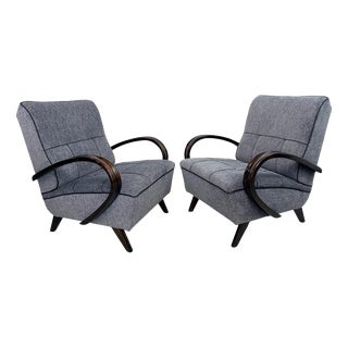 Mid-Century Modern Lounge Chairs by František Jirák, 1960s, Set of 2 For Sale