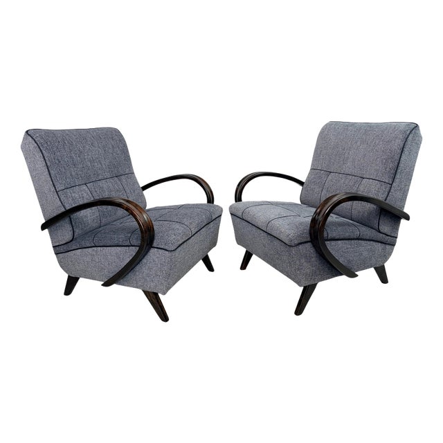 Mid-Century Modern Lounge Chairs by František Jirák, 1960s, Set of 2 For Sale