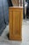 Antique American Victorian Quartersawn Oak 2 Drawer Console Cabinet Cupboard 31" For Sale - Image 10 of 17