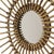 Mid-Century Rattan and Bamboo Sunburst Mirror, France, 1960s For Sale - Image 9 of 12