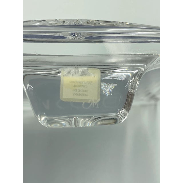 Glass 1990s Marquis by Waterford Crystal Fan Cut "Roselle" Pattern Photo Frame For Sale - Image 7 of 11