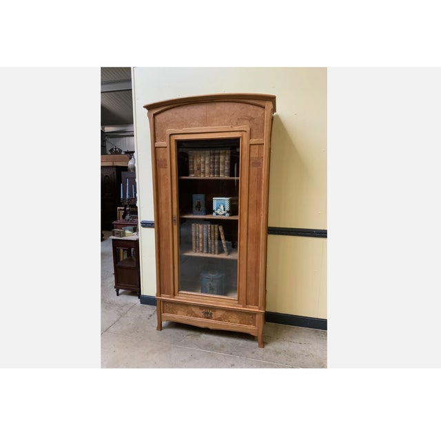 Antique Art Nouveau Display Cabinet, 1910 For Sale - Image 13 of 13