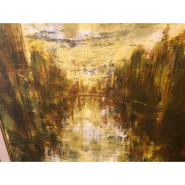 1960s Very Large Signed Vintage Seriagraph by Dietrich Grunewald For Sale - Image 5 of 12