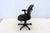 Black Steelcase Leap Ergonomic Office Desk Chair in Black Leather, Fully Adjustable For Sale - Image 8 of 18