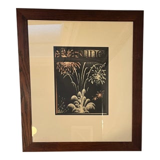 Art Deco Fortune Magazine Cover July 1936 - Framed For Sale