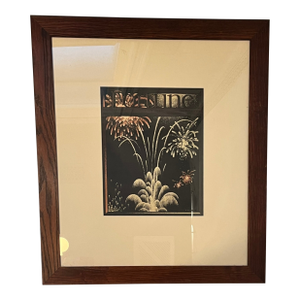 Art Deco Fortune Magazine Cover July 1936 - Framed