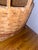 Antique American Hand-Woven Splint Wood Gathering Basket For Sale - Image 10 of 10