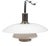 Opal Glass Pendant Light by Poul Henningsen for Louis Poulsen, 2000s For Sale