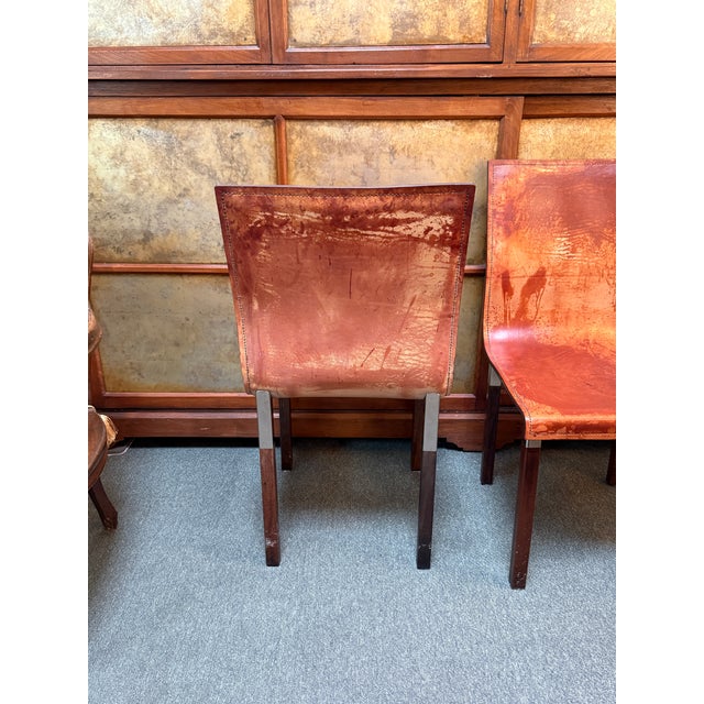 Tan Zele Furniture Emile Dining Chairs, Set of Six For Sale - Image 8 of 16