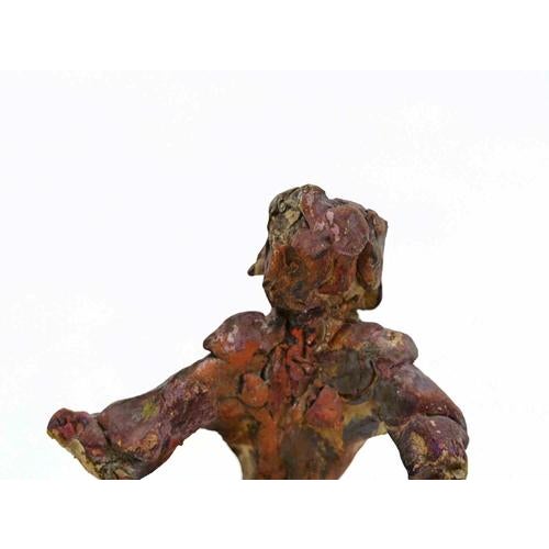 Sirio Pellegrini, Terracotta Figure Sculpture, 1960s, Terracotta For Sale - Image 4 of 5
