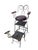 Antique Shoeshine Barbers Chair Twisted Wrought Iron Ice Cream Parlor Armchair For Sale In Philadelphia - Image 6 of 18
