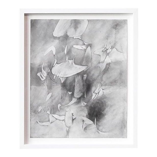 Daniel Ketelhut, "Graphite Study for Letting Go", Abstract Drawing, Framed For Sale