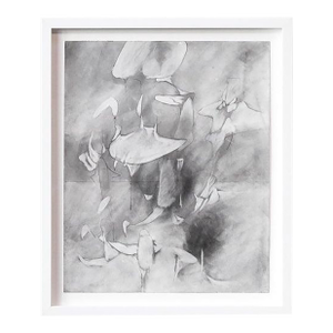 Daniel Ketelhut, "Graphite Study for Letting Go", Abstract Drawing, Framed