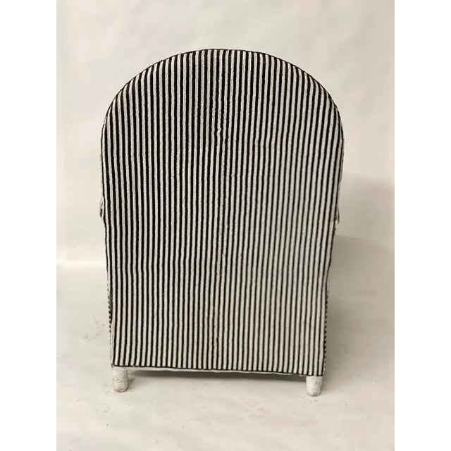 Tribal Handmade African Beaded Chair in Stripes For Sale - Image 3 of 5