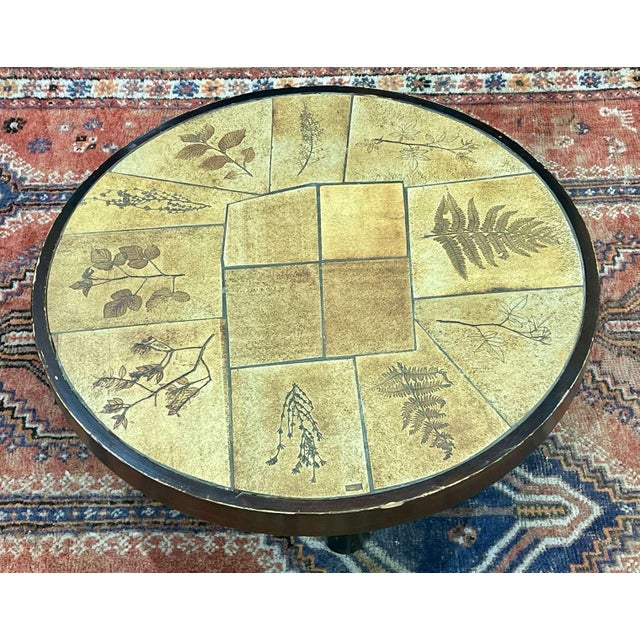 Wood Coffee Table by Raymonde Leduc Vallauris, 1960s For Sale - Image 7 of 10