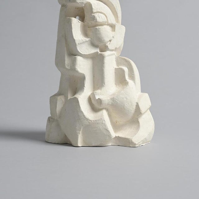 Jan Keustermans, Abstract Sculpture, Plaster For Sale - Image 10 of 18