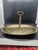 Antique Embossed Brass Tidbit Tray