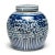 Chinoiserie Chinese Blue & White Eternity Ginger Jar For Sale - Image 3 of 8