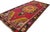 Raspberry Red Vintage Turkish Rug Kilim Handwoven Large Runner Tribal Medallion - 6′2″ X 13′3″ For Sale - Image 8 of 14