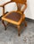 Captain’s Oak + Leather Armchair, Antique For Sale - Image 9 of 9