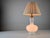 Mid-Century Modern Italian Table Lamp in Murano Glass with Double Lighting and Brass from Venini, 1960s For Sale - Image 3 of 8