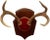 Rustic European Mid 20th Century Vintage Trophy Mount Antlers - a Pair For Sale - Image 3 of 8