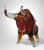 Late 20th Century Murano Red Glass Bull Sculpture “Sommerso” Technique For Sale - Image 4 of 16