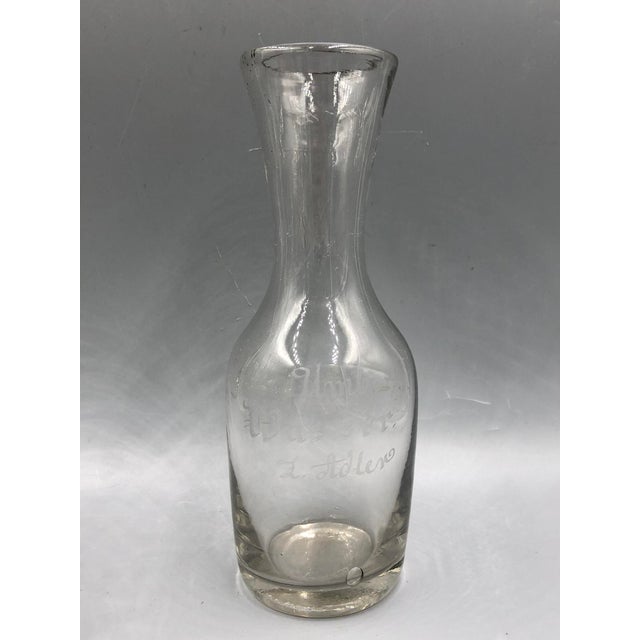 Antique Biedermeier Carafes, France, Set of 7 For Sale - Image 9 of 11