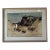 Vintage Sherman Coastal Landscape Watercolor Painting, Framed For Sale