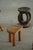 Mid-Century Swedish Folk Art Sculptural Pine Stool, 1950s For Sale - Image 16 of 17