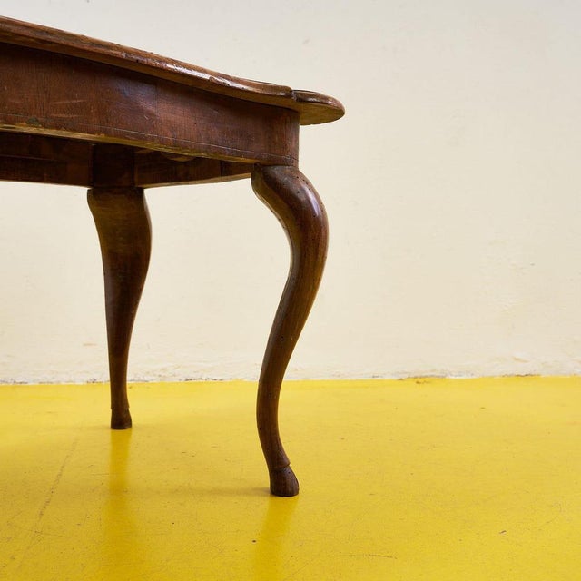 Vintage Wooden Coffee Table For Sale - Image 3 of 9