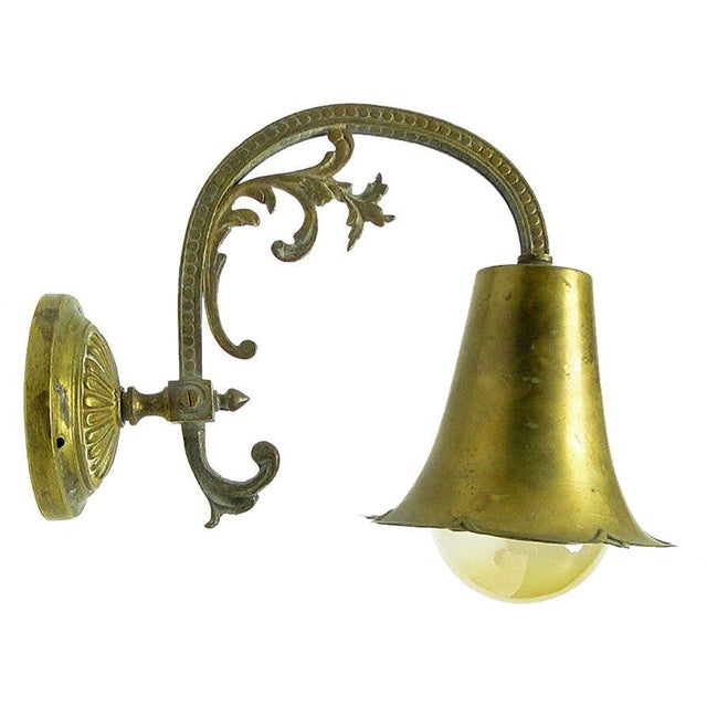 Art Nouveau Wall Lamp, 1900s For Sale - Image 13 of 15