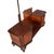 1930s Italian Chippendale Style Walnut & Burl Walnut Veneer Dressing Table, 1940s For Sale - Image 5 of 12