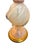 1950s Vintage Marbro Hollywood Regency Glass and Gold Table Lamp For Sale - Image 5 of 10