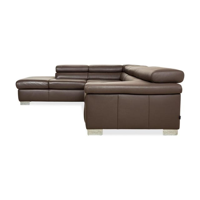 Courage Leather Corner Sofa from Ewald Schillig For Sale - Image 12 of 16