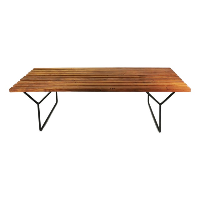 Model 400 Bench by Harry Bertoia for Knoll International, 1950s For Sale