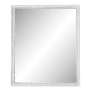 French 18th Century Louis XVI Wood Panel Mirror For Sale